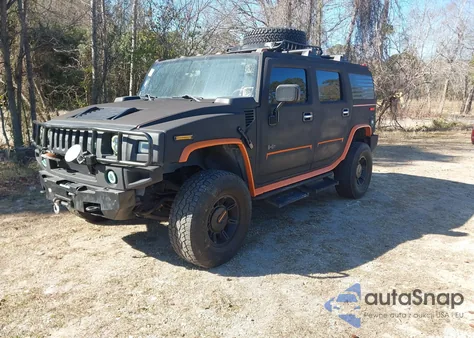 2003 Hummer H2 from USA, damaged, VIN 5GRGN23U43H132645